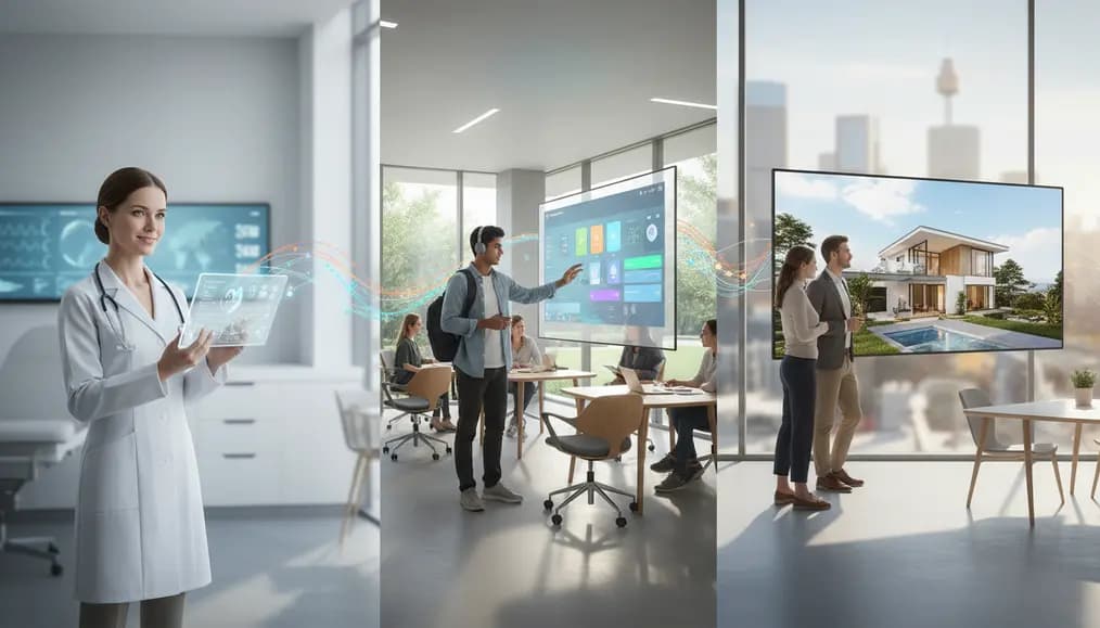 Industry-Specific Web Solutions: Healthcare, Edu & Real Estate AU